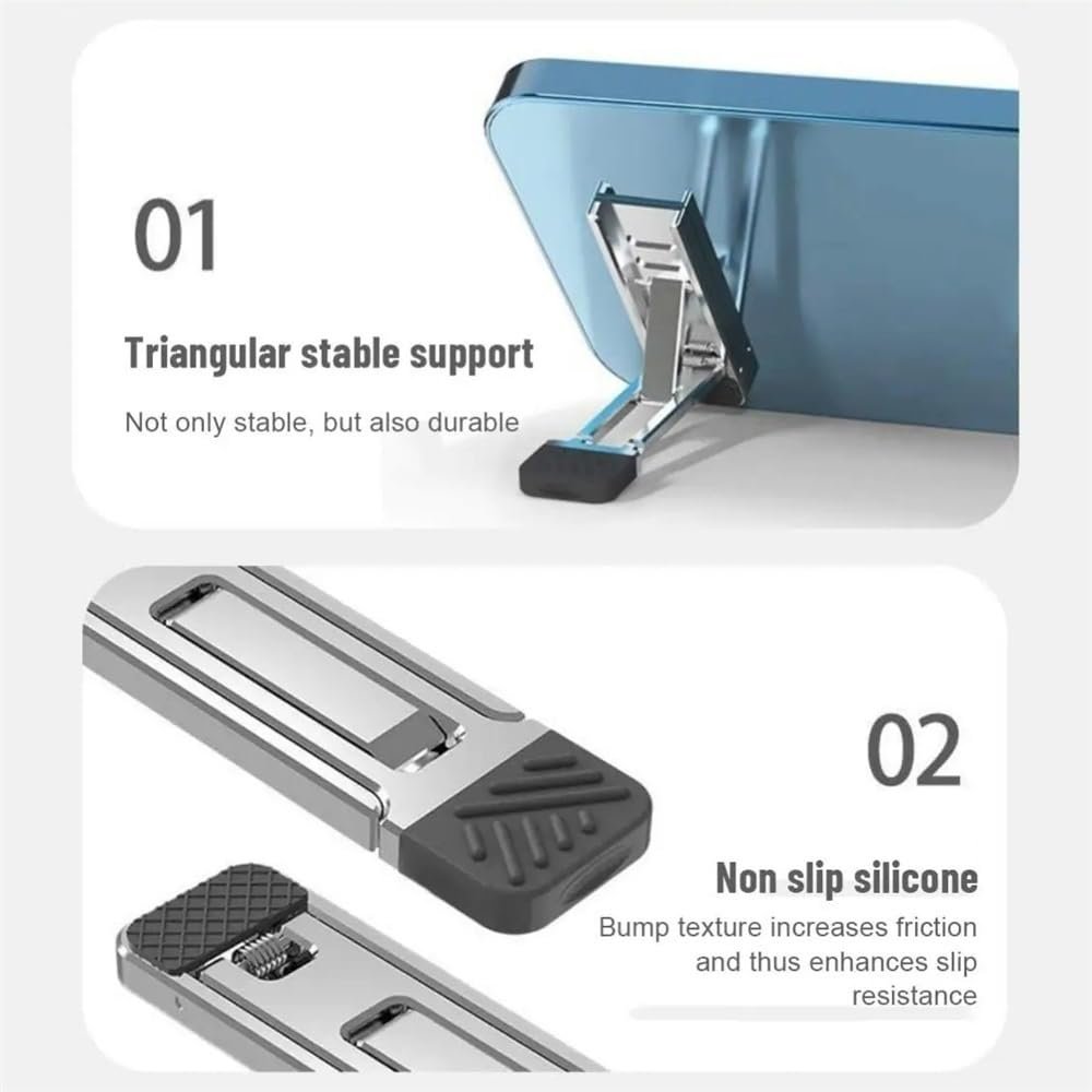 Подставка для ноутбука Мини Подставка для ноутбука для стола 1 пара Складные алюминиевые охлаждающие крепления, фото №7 Подставка для ноутбука Мини Подставка для ноутбука для стола 1 пара Складные алюминиевые охлаждающие крепления, фото №7