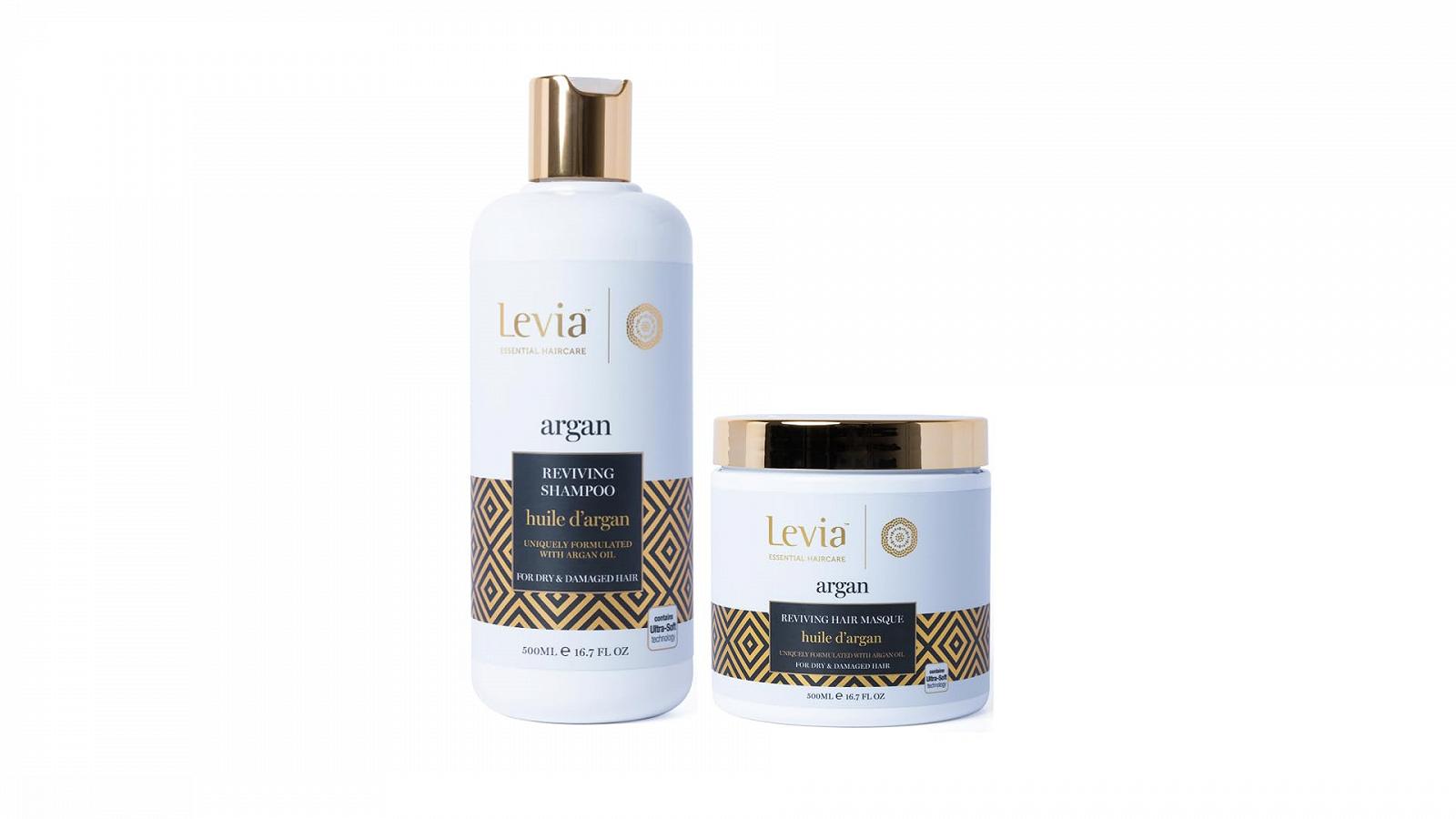 Шампунь Levia Argan 500 мл + Маска 500 мл, фото №1 Шампунь Levia Argan 500 мл + Маска 500 мл, фото №1