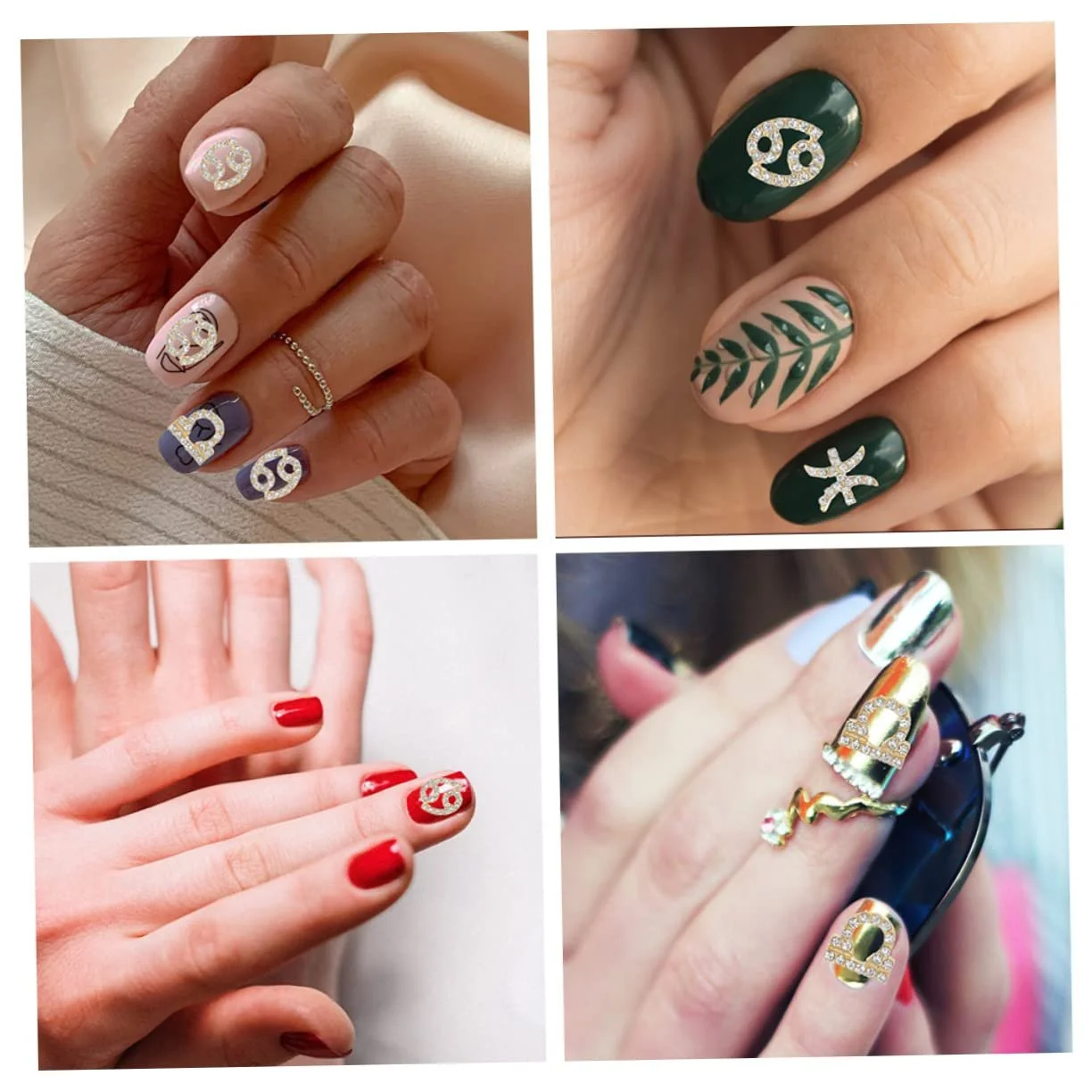 Стразы для ногтей WOONEKY Созвездия Знаки, 2 шт, фото №2