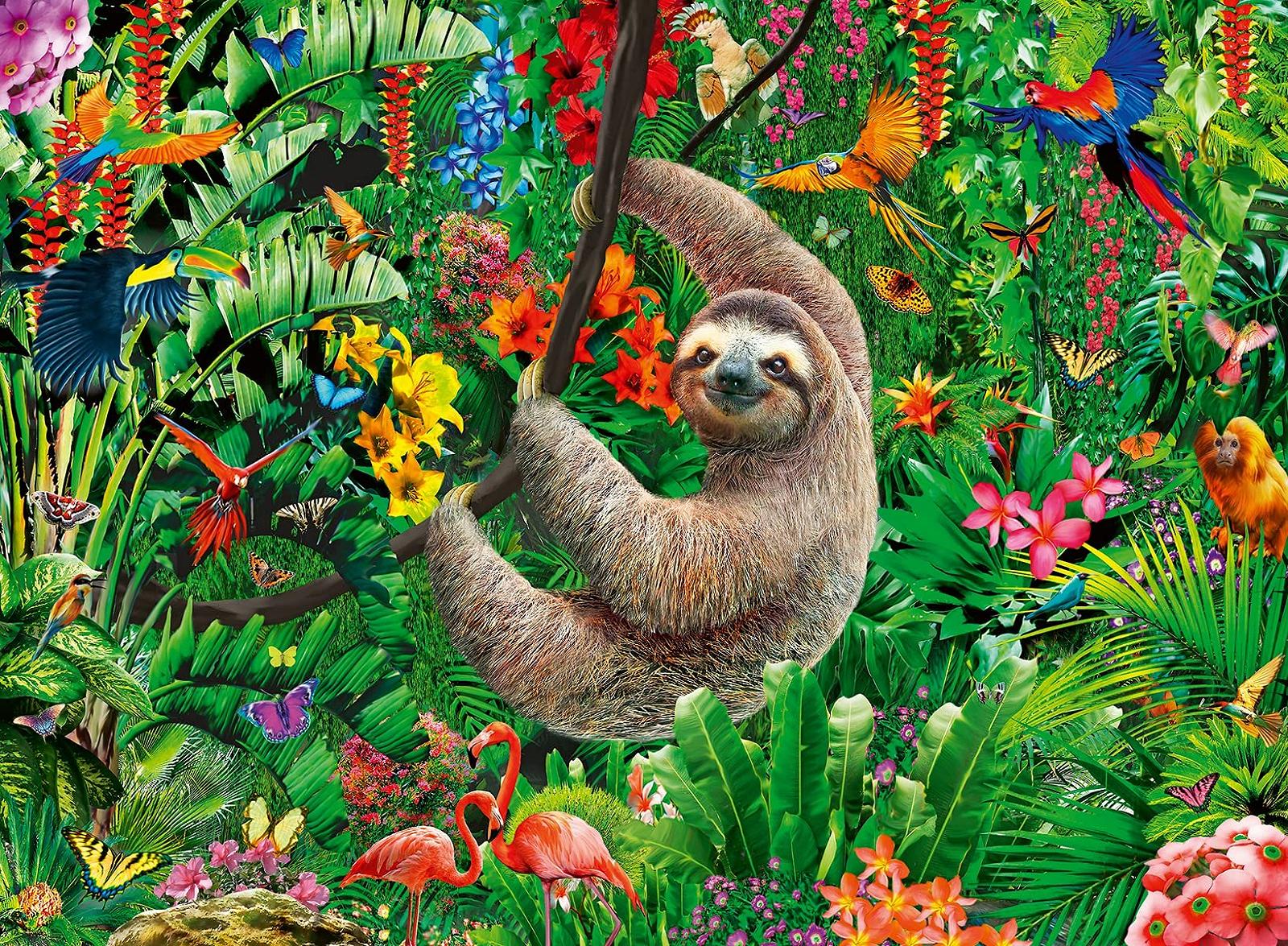 Пазл Ravensburger Children's Puzzle XXL Cosy Sloth 300 елементів, фото №3