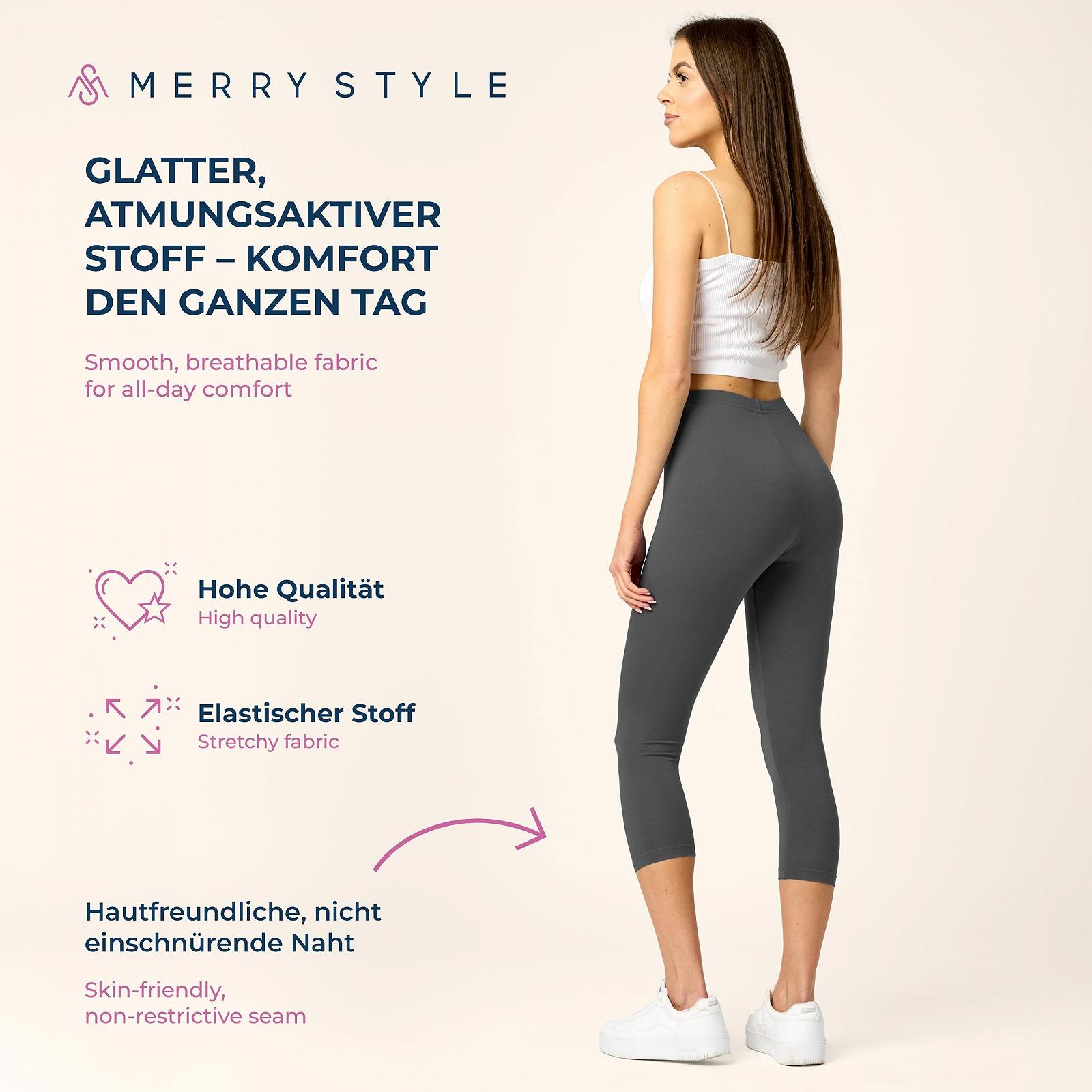 Шорты капри 3/4 Merry Style MS10-144 Женские Вискоза, фото №3