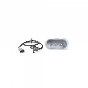 Датчик імпульсів колінвала HELLA 6PU 009 146-391 для AUDI SEAT SKODA VW - Фото 1