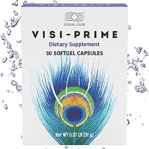 Біодобавка Visi-Prime Coral Club для зору, очей та захисту сітківки - Фото 1