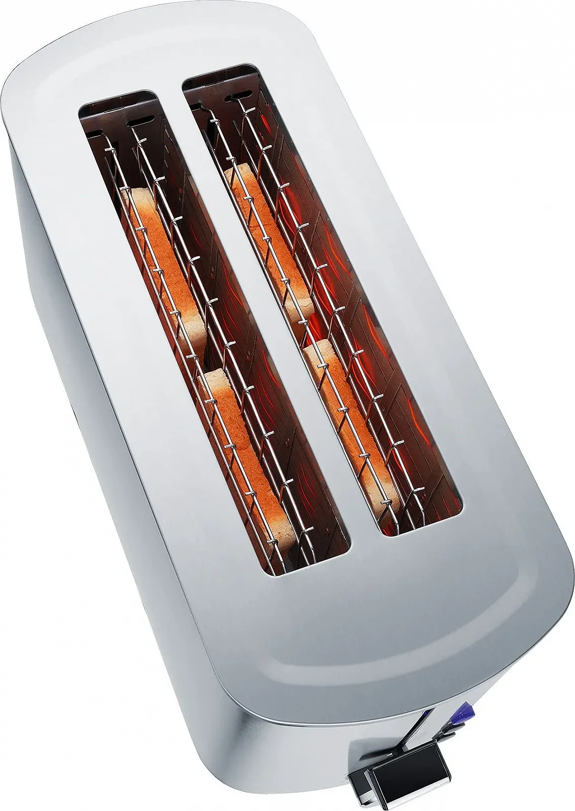 Тостер з довгим слотом Steba Inox TO 21, нержавіюча сталь, фото №4