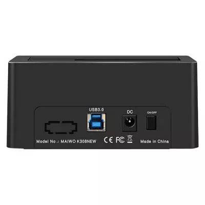 Док-станция Maiwo HDD 2.5"/3.5" SATA/SSD USB 3.0 K308P, фото №4