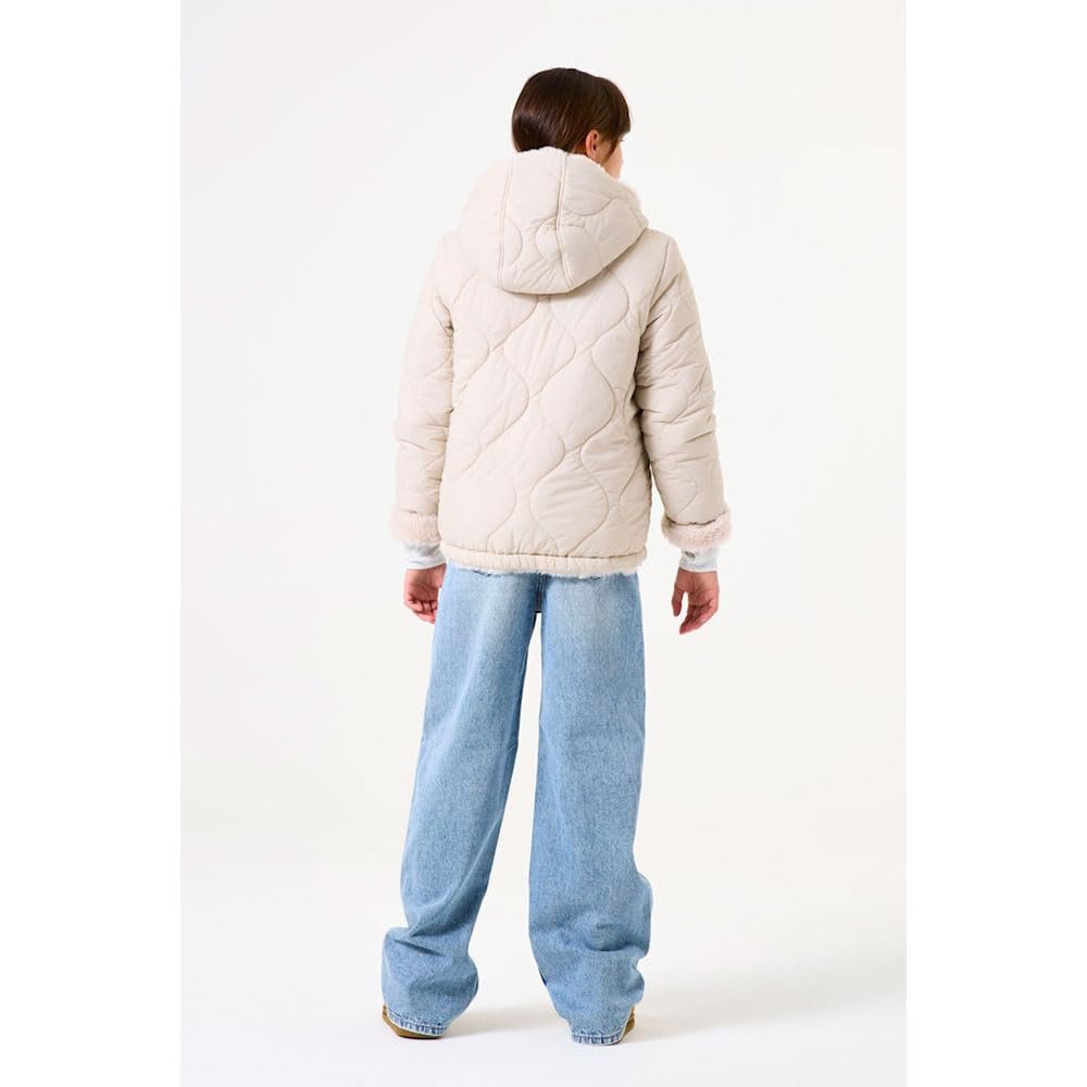 Зимова куртка Garcia для дівчаток, двостороння куртка з штучним хутром, фото №2 Зимова куртка Garcia для дівчаток, двостороння куртка з штучним хутром, фото №2