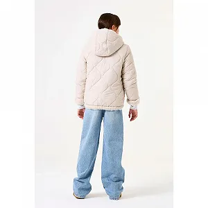 Зимняя куртка Garcia для девочек, двухсторонняя куртка с искусственным мехом synthetic.ua - Фото 1