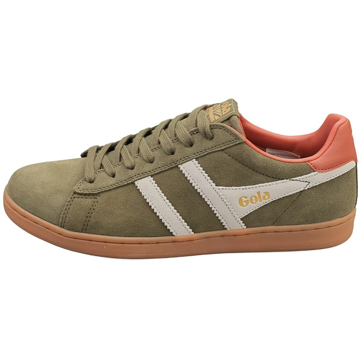 Кроссовки Gola Equipe Ii Мужские Khaki, Off White, фото №5