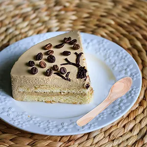 Ложка Yardwe Набор 4 шт Перламутровая ложка для икры 9 см Натуральная Цвет кофе synthetic.ua - Фото 1