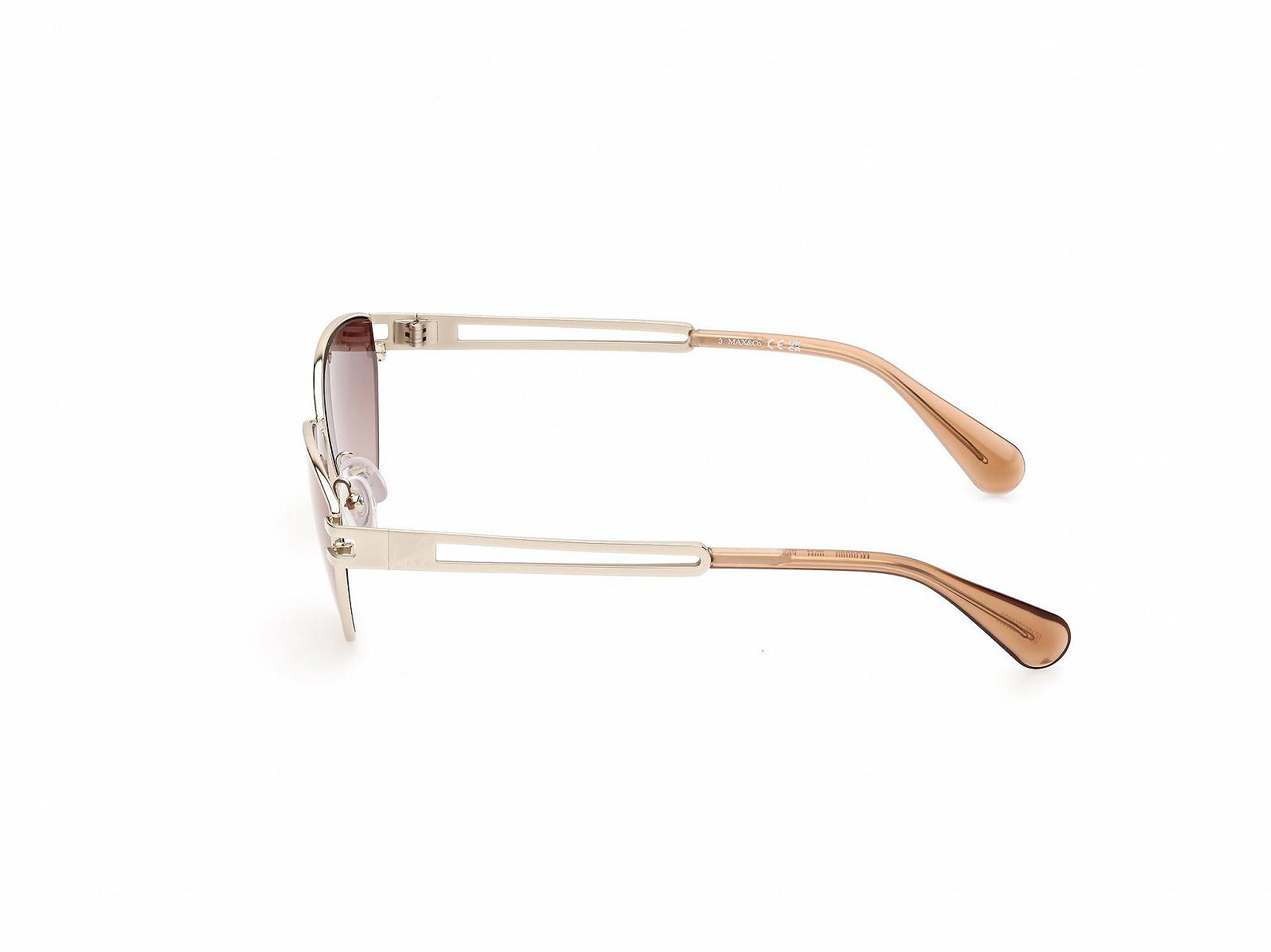 Сонцезахисні окуляри Max&Co. MO0089 Жіночі Золотий 56/14/140 Золотий, фото №3