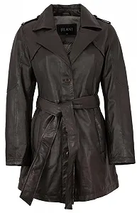 Шкіряне пальто Jilani Lamb Nappa - Фото 1