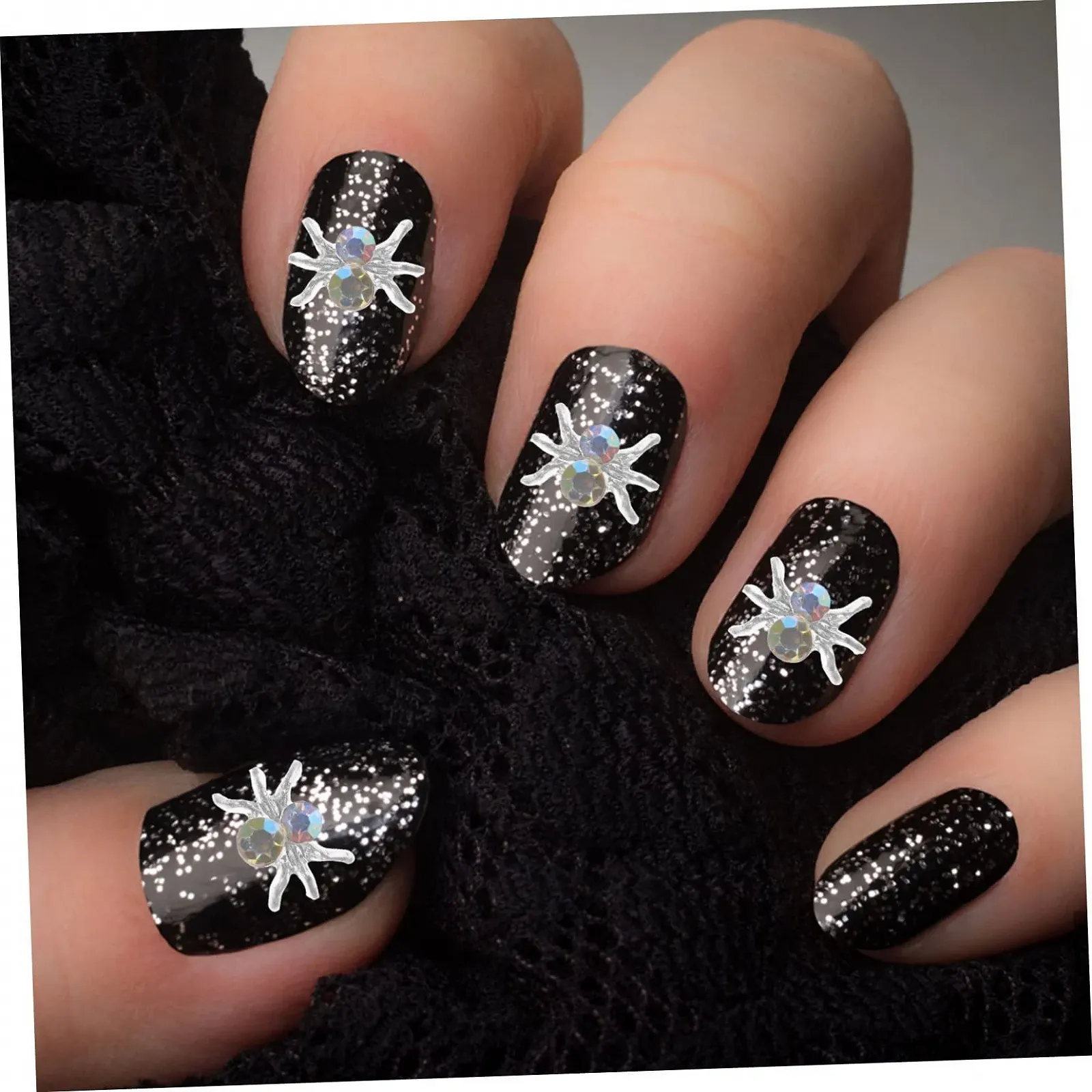 Украшения для ногтей FRCOLOR 2 набора, пауки, 100 штук * 2, фото №9