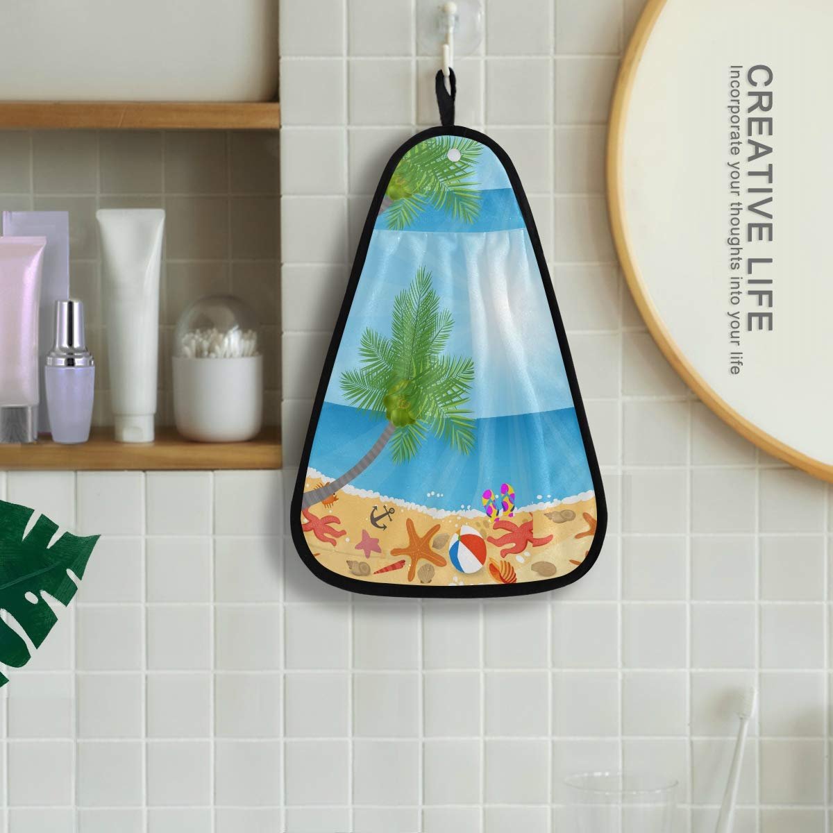 Підвісний рушник Sommer Strand Seestern 42 x 31 см Принт морська зірка, фото №4