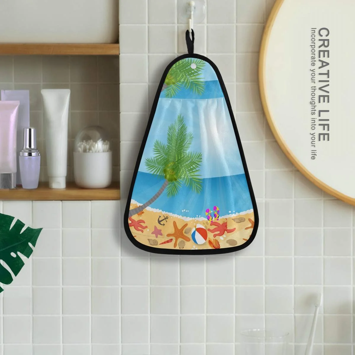 Подвесное полотенце Sommer Strand Seestern 42 x 31 см Принт морская звезда, фото №4