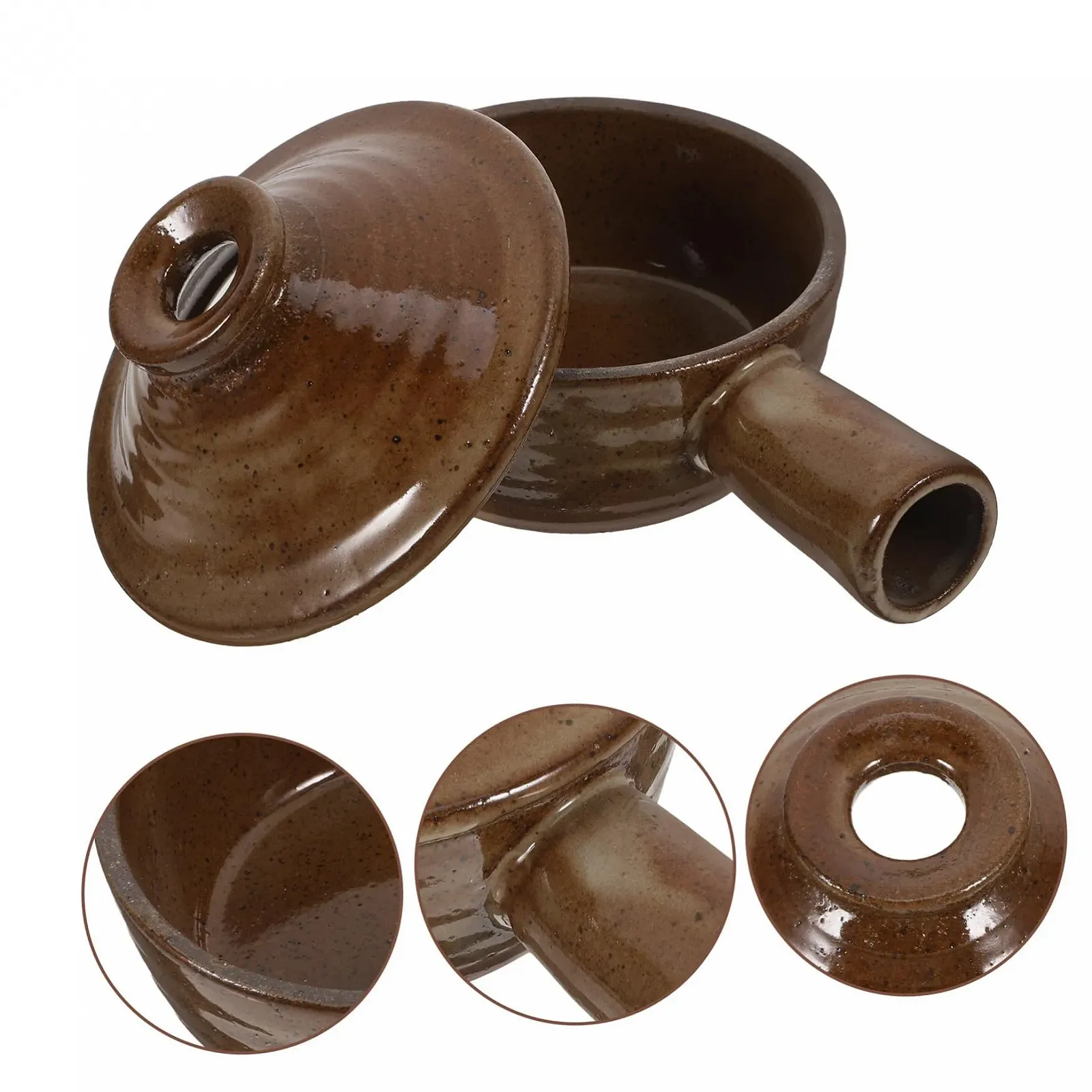 Кастрюля с крышкой жаростойкая антипригарная для супов и риса, фото №7