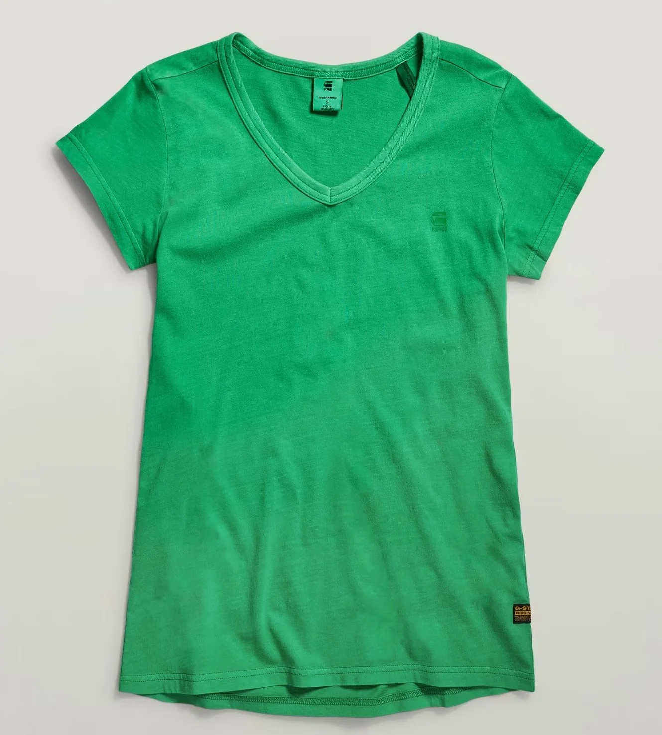 Жіноча футболка G-Star RAW Eyben Slim V-Neck T-Shirt - S, фото №4