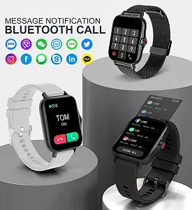 Смарт-часы Iaret, 1,7-дюймовый сенсорный экран synthetic.ua - Фото 1