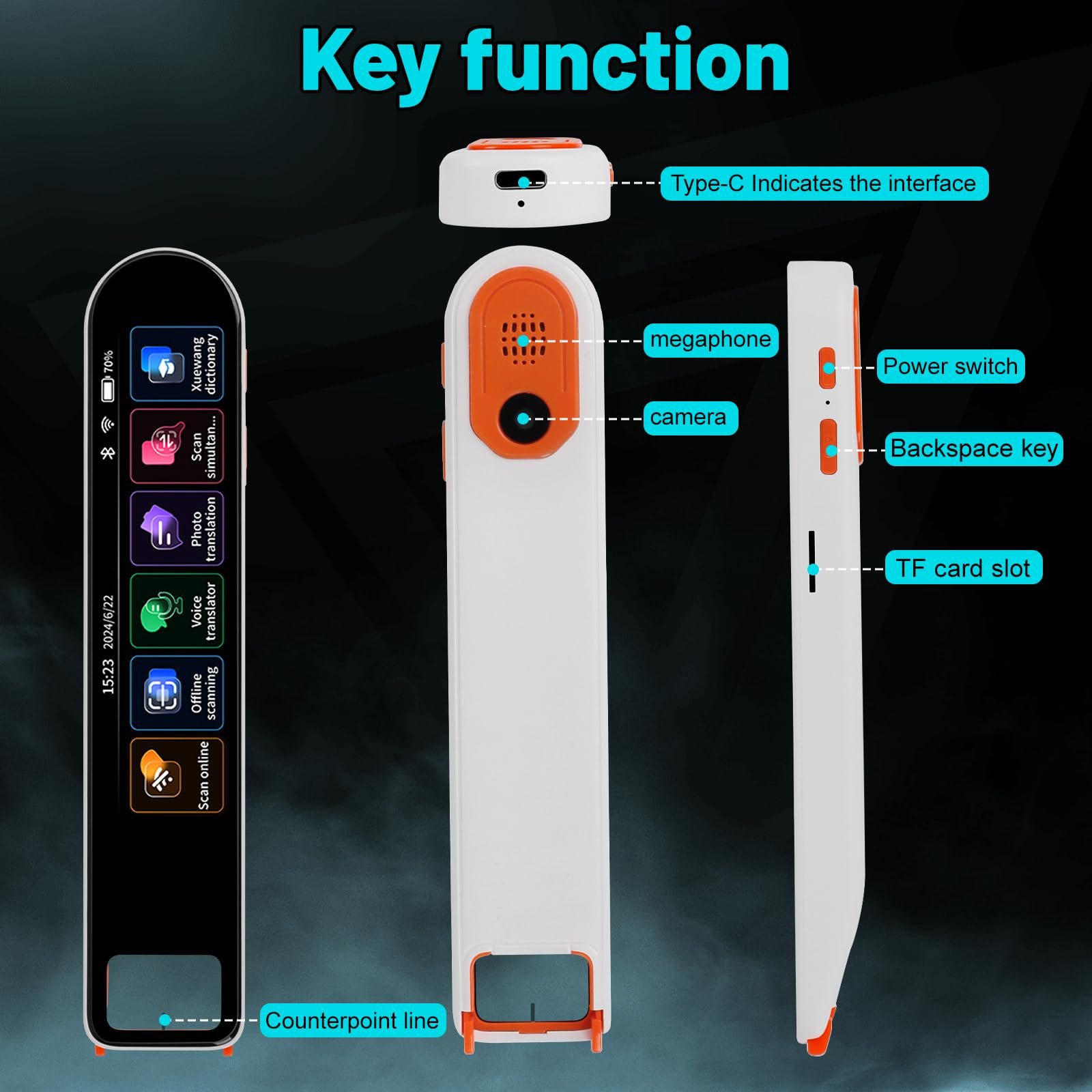 Ручка-сканер для перекладу, 142 мови онлайн, фото №2