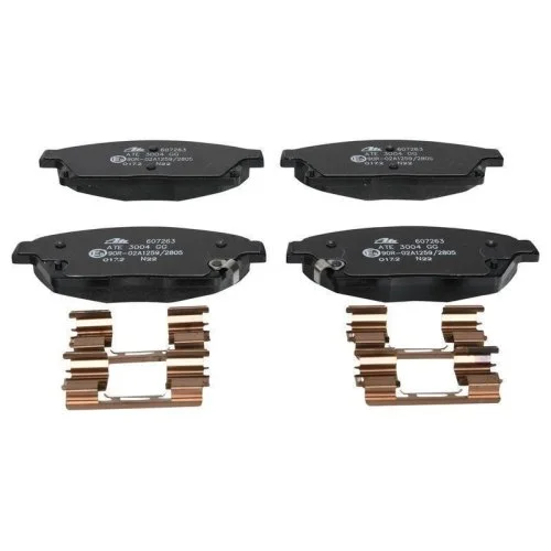 Комплект гальмівних колодок дискового гальма ATE 13.0460-7263.2 для OPEL VAUXHALL CHEVROLET, фото №2 Комплект гальмівних колодок дискового гальма ATE 13.0460-7263.2 для OPEL VAUXHALL CHEVROLET, фото №2