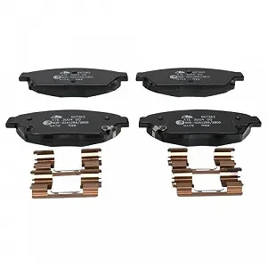 Комплект гальмівних колодок дискового гальма ATE 13.0460-7263.2 для OPEL VAUXHALL CHEVROLET synthetic.ua - Фото 1