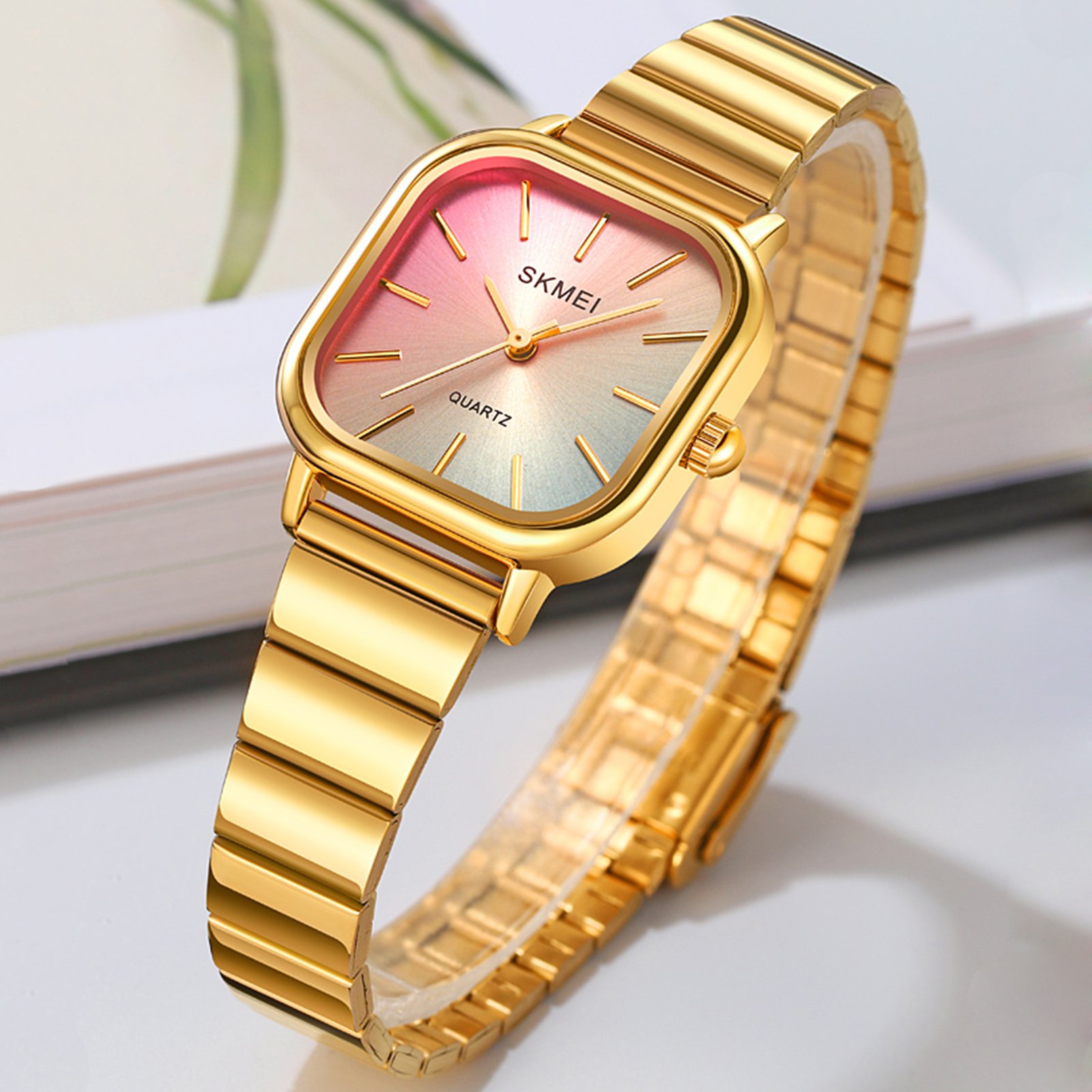 Годинник Skmei 2190GD Gold, фото №4