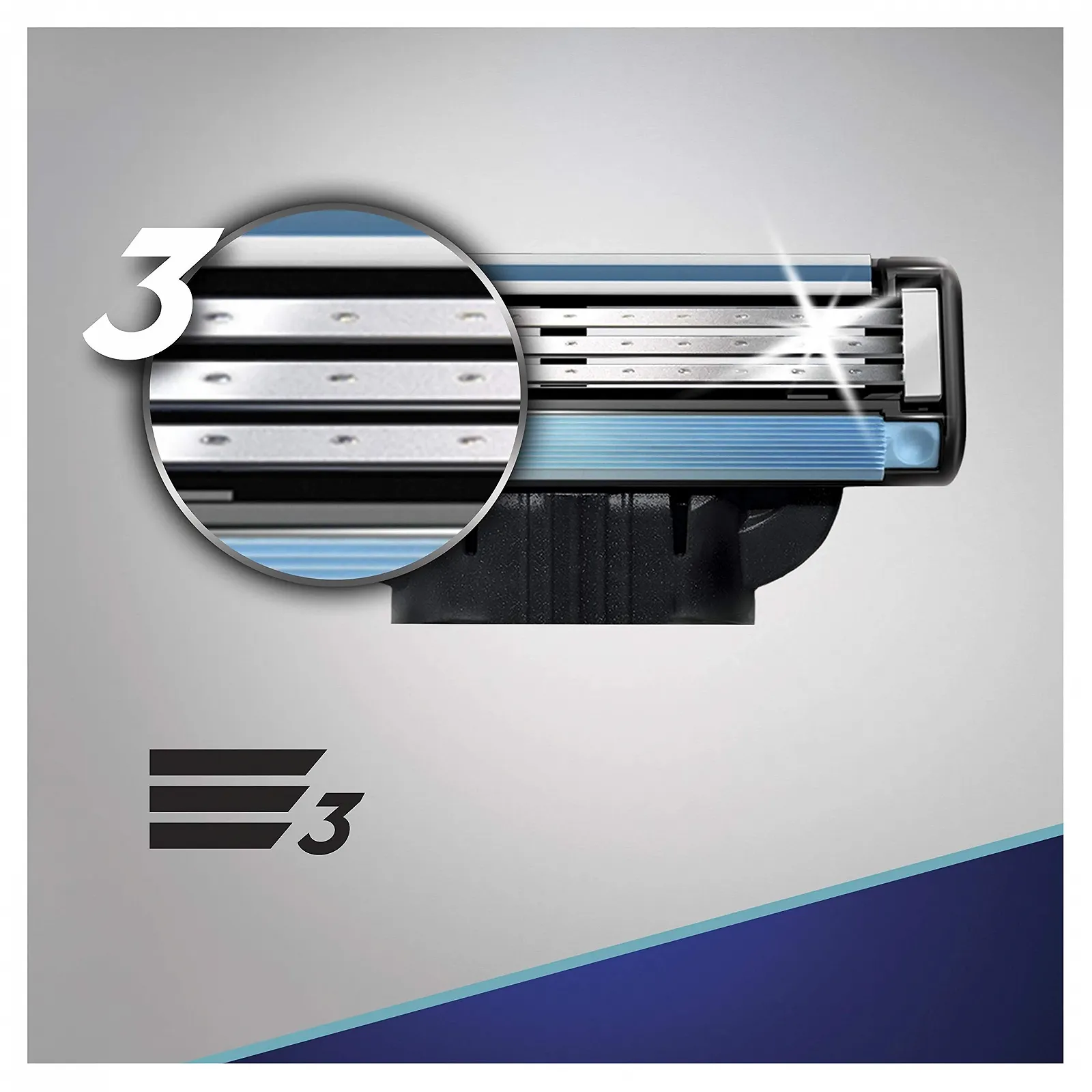 Сменные кассеты Gillette Mach 3 6 шт, фото №2