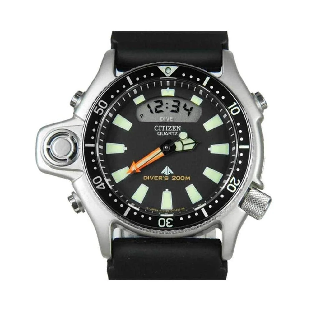 Часы Citizen Promaster Marine AQUALAND JP2000-08E, фото №4 Часы Citizen Promaster Marine AQUALAND JP2000-08E, фото №4