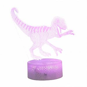 Светильник DOITOOL LED 3D Динозавр - Фото 1