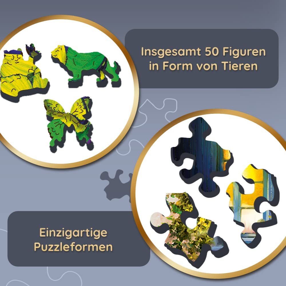 Пазл Trefl Wood Craft TR20159 500+1 деталь дерево Rainbow Butterflies, фото №5 Пазл Trefl Wood Craft TR20159 500+1 деталь дерево Rainbow Butterflies, фото №5