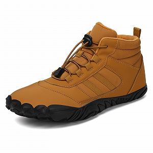 Ботинки Aonegold Warm Lined Unisex Outdoor Non-Slip Зимние Черные - Фото 1