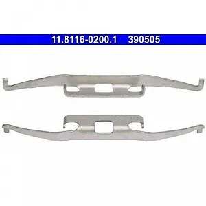 Пружина тормозного суппорта ATE 11.8116-0200.1 для MERCEDES-BENZ VAG, передний мост synthetic.ua - Фото 1