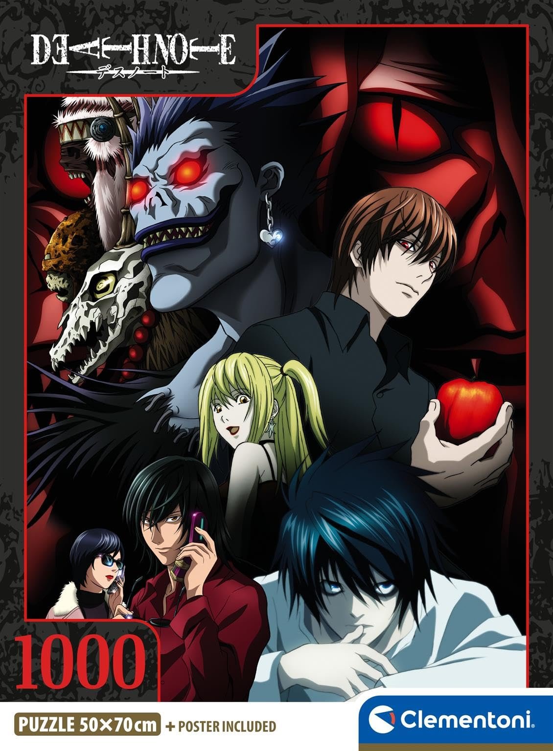 Пазл Clementoni Death Note 2025 1000 елементів, фото №2