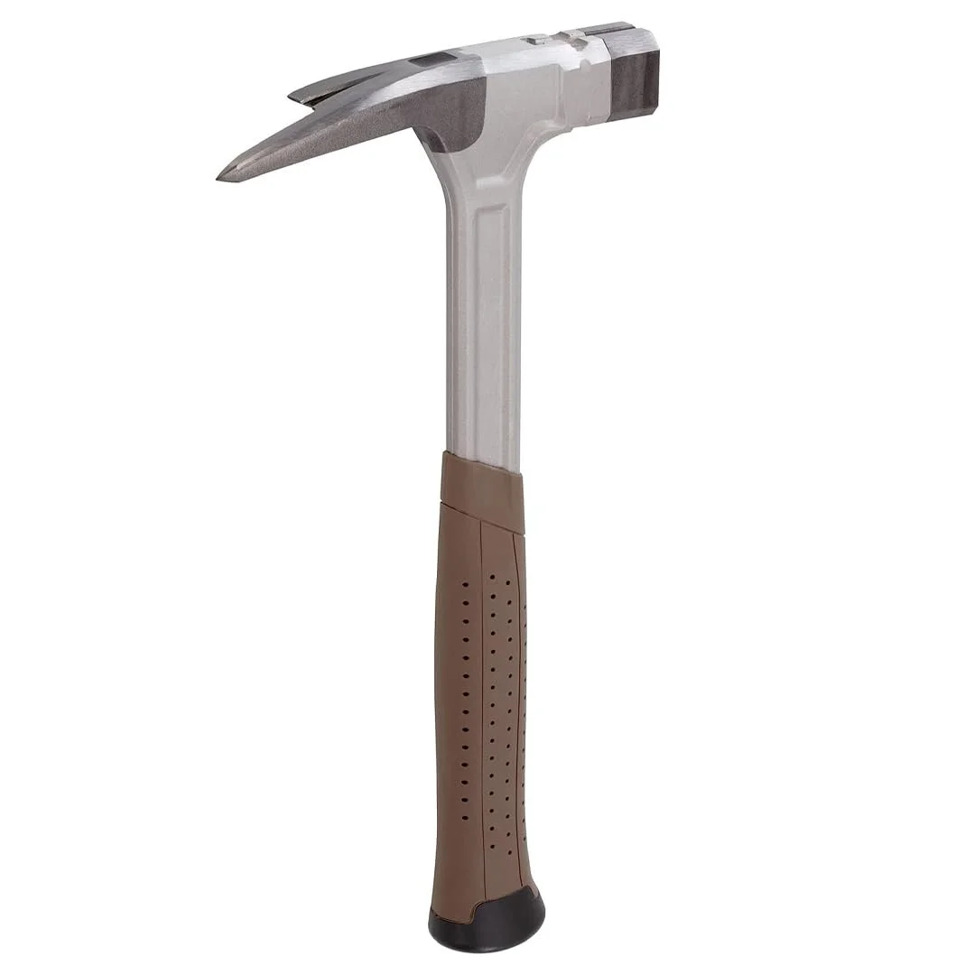 Кровельный молоток PICARD AluTec No. 1098 750 г шорсткий гибридный алюминий/сталь эргономичная 2K рукоятка магнитный держатель гвоздей, фото №2 Кровельный молоток PICARD AluTec No. 1098 750 г шорсткий гибридный алюминий/сталь эргономичная 2K рукоятка магнитный держатель гвоздей, фото №2