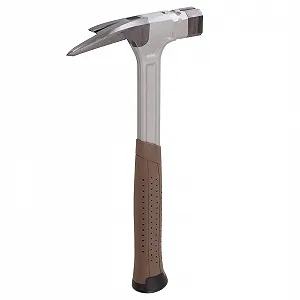 Кровельный молоток PICARD AluTec No. 1098 750 г шорсткий гибридный алюминий/сталь эргономичная 2K рукоятка магнитный держатель гвоздей synthetic.ua - Фото 1