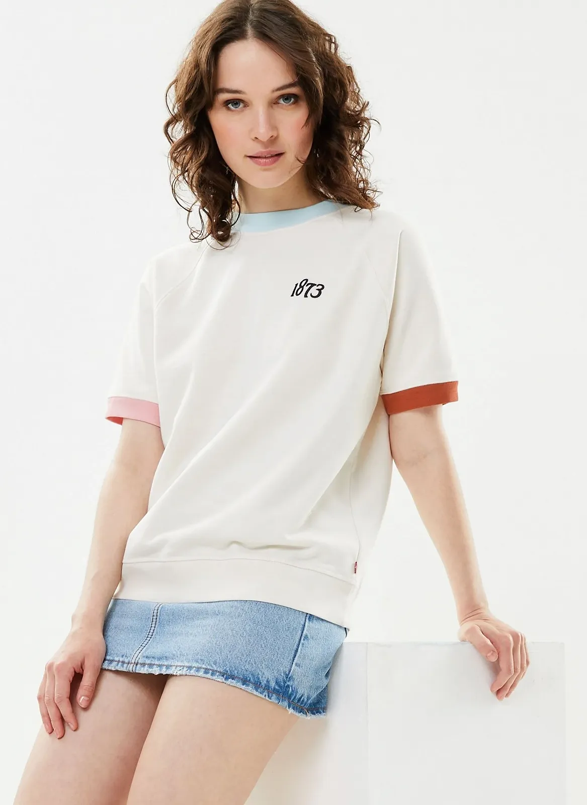 Женский свитшот LEVIS GRAPHIC SS SWEATSHIRT CREW Country Club - XS, фото №1