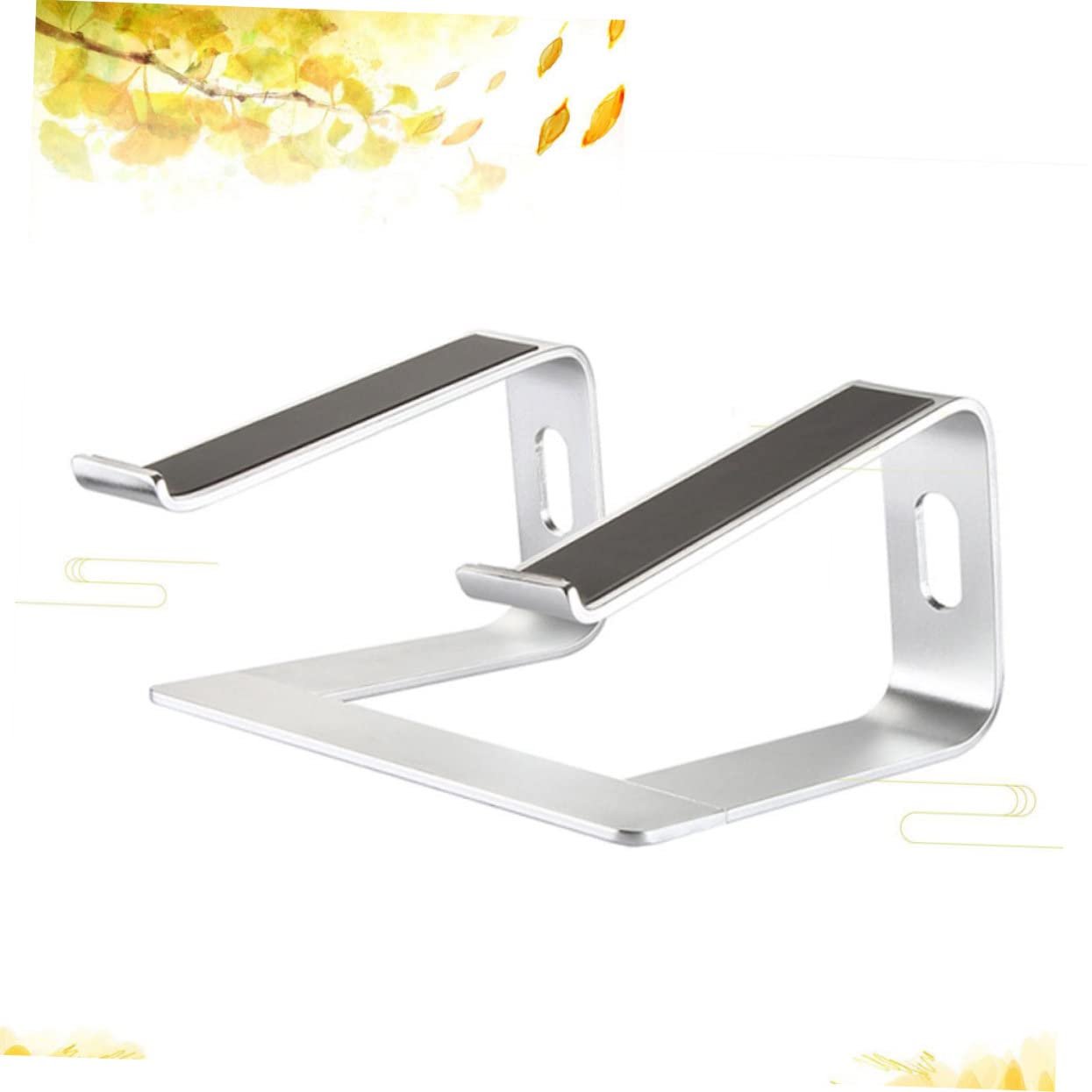 Підставка для ноутбука NUOBESTY Алюміній Вентильована Легка Портативна з нековзними накладками, фото №2