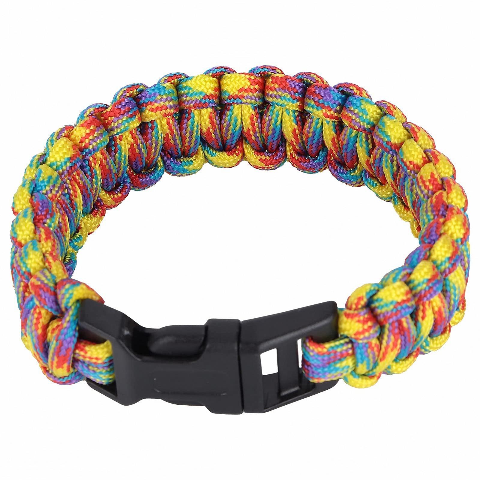 Браслет Paracord VGEBY Unisex Casual плетений з парашутним шнуром, пластик, фото №1