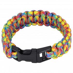 Браслет Paracord VGEBY Unisex Casual плетений з парашутним шнуром, пластик - Фото 1
