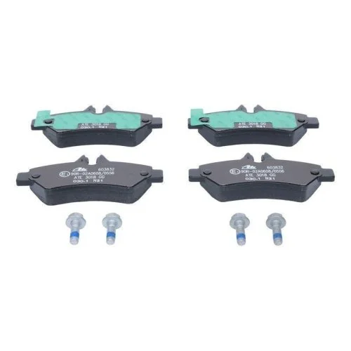 Комплект гальмівних колодок ATE 13.0460-3832.2 для VAG задня вісь, фото №2 Комплект гальмівних колодок ATE 13.0460-3832.2 для VAG задня вісь, фото №2