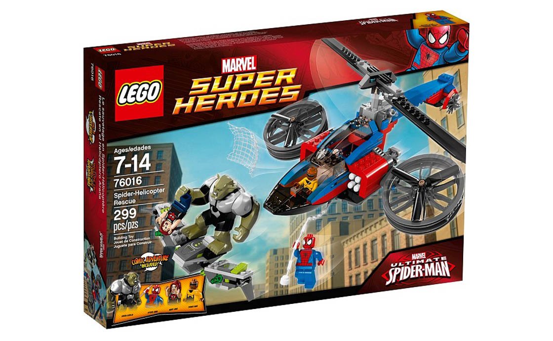 Конструктор Лего LEGO Super Heroes Вертолет Человека-Паука (76016), фото №1 Конструктор Лего LEGO Super Heroes Вертолет Человека-Паука (76016), фото №1