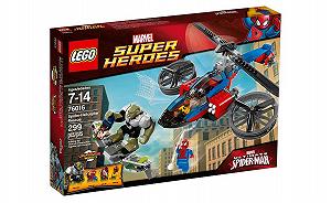 Купити Конструктор Лего LEGO Super Heroes Вертоліт Людини-Павука (76016) - Фото 1 Конструктор Лего LEGO Super Heroes Вертоліт Людини-Павука (76016) - Фото 1