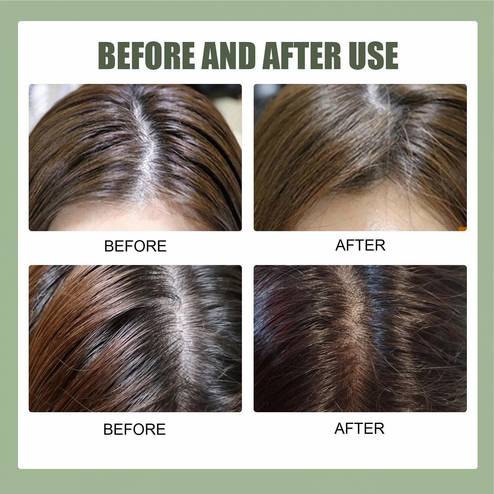 Шампунь Sea Salt Centella Scalp Cleansing Hair Refreshing Oil Control Зелений 100 г, фото №5