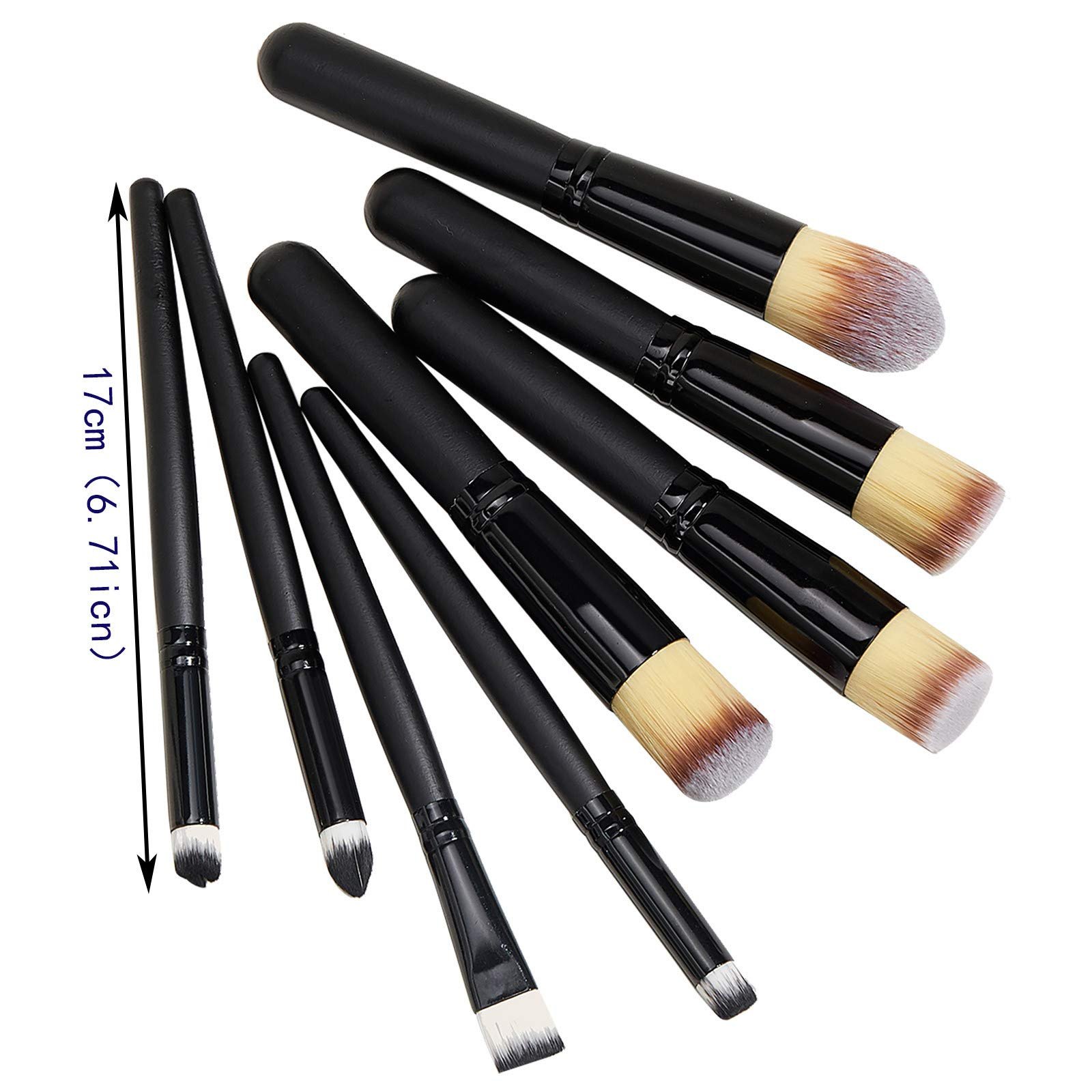 Набор кистей для макияжа Junhasgood 8PC (разноцветный, One Size), фото №5