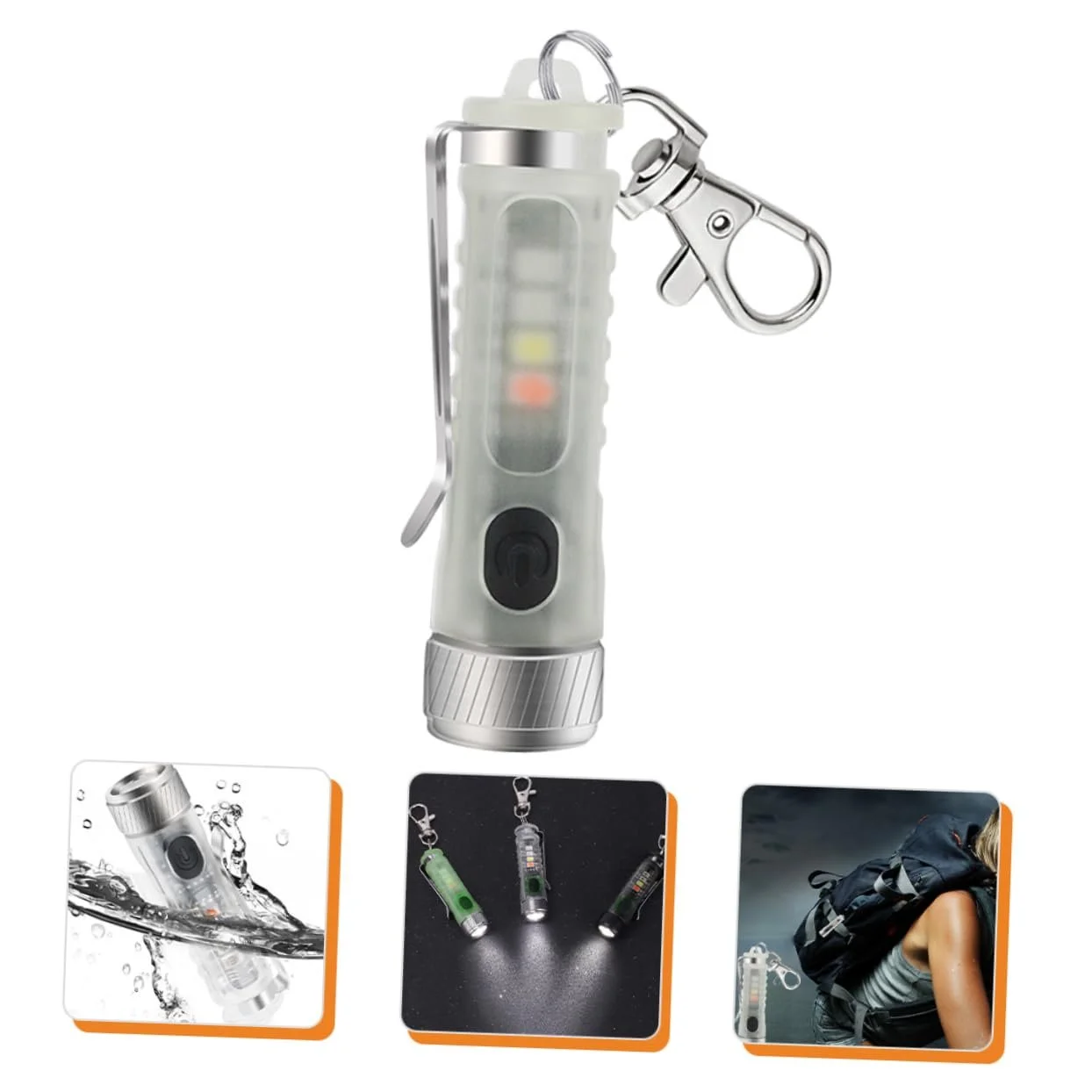 Ліхтарик-брелок Yardwe Набір 4 шт. Міні, фото №8 Ліхтарик-брелок Yardwe Набір 4 шт. Міні, фото №8