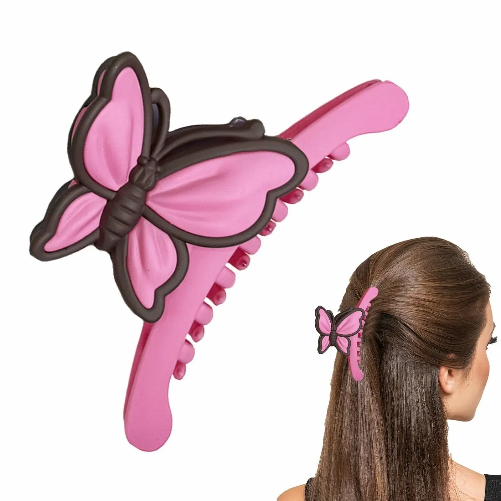 Заколка для волос Zunishaone для длинных волос, краб-зажим для женщин, зажим для хвостика для женщин, гладкая поверхность, аксессуары для волос для свиданий, прогулок, фото №7 Заколка для волос Zunishaone для длинных волос, краб-зажим для женщин, зажим для хвостика для женщин, гладкая поверхность, аксессуары для волос для свиданий, прогулок, фото №7