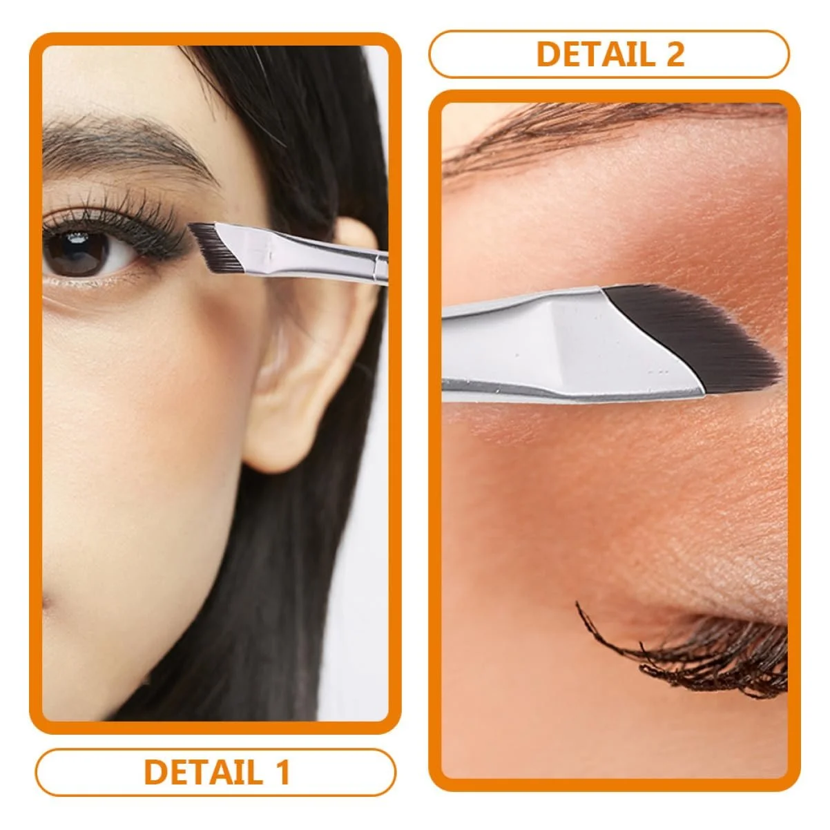 Кисти VINTORKY для кремовых и жидких текстур, для теней, для подводки глаз, фото №2