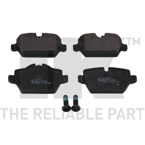 Тормозной диск NK 201555 для BMW передняя ось, фото №5