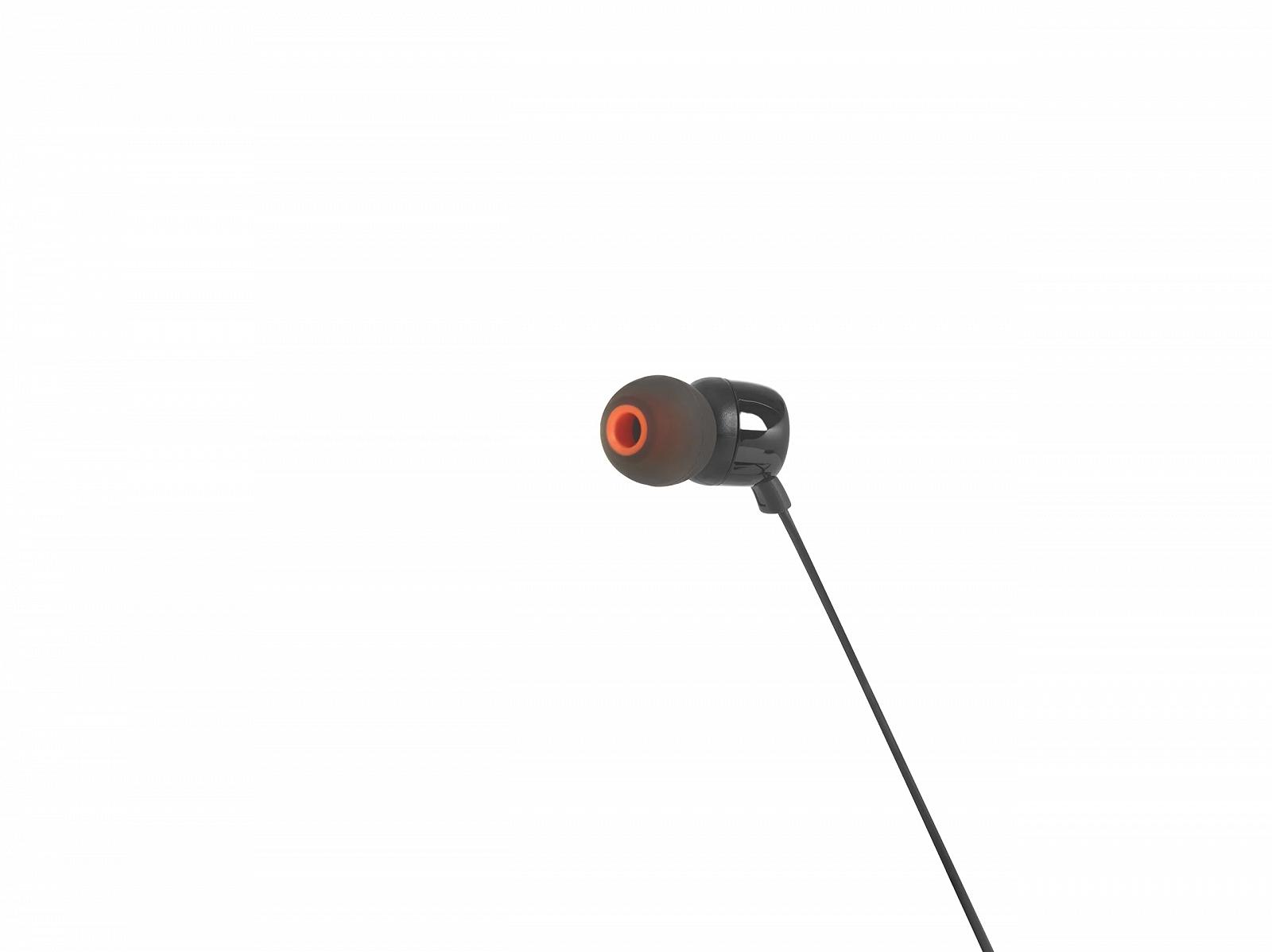 Навушники JBL Tune 110 In-Ear Чорний, фото №2
