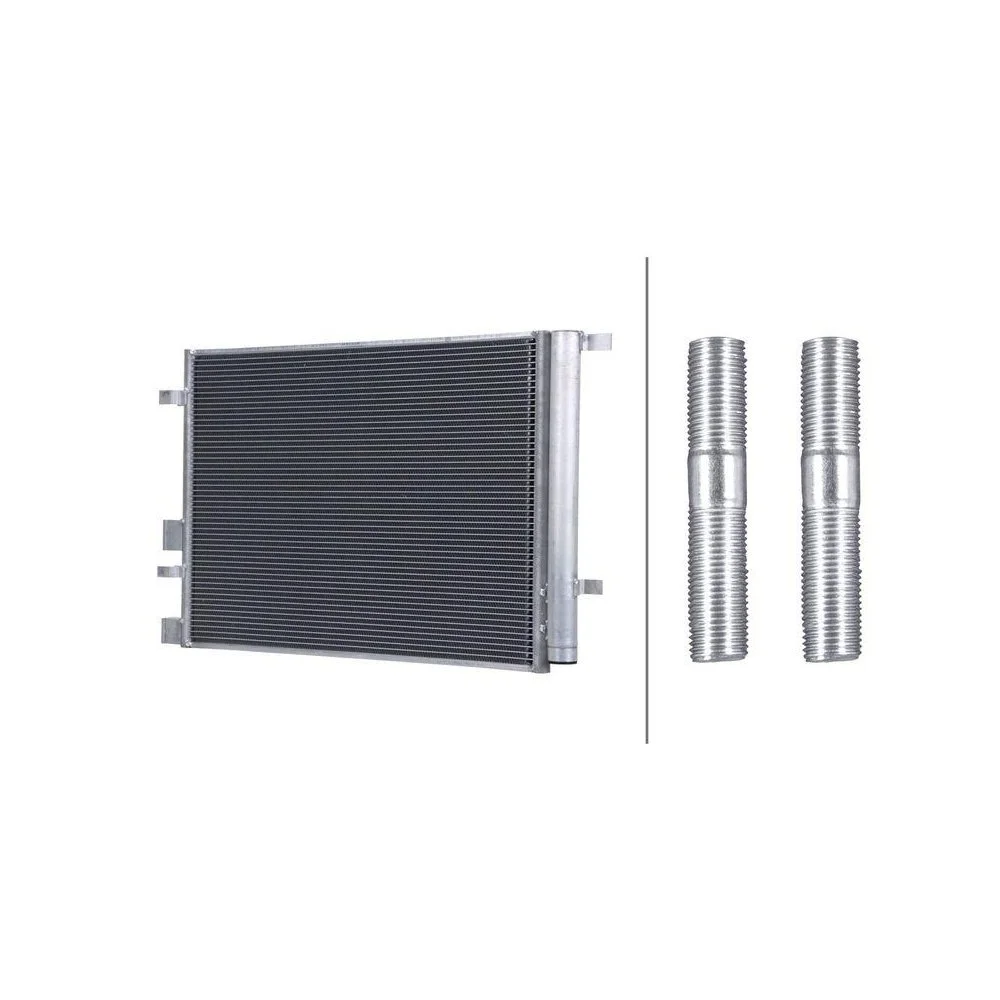 Конденсатор кондиціонера HELLA 8FC 366 221-261, фото №1 Конденсатор кондиціонера HELLA 8FC 366 221-261, фото №1