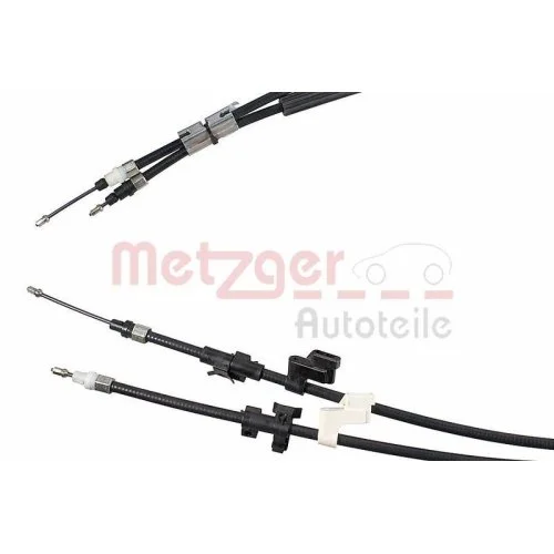 Трос стояночного тормоза METZGER 10.5378 для FORD задний левый, задний правый, фото №2